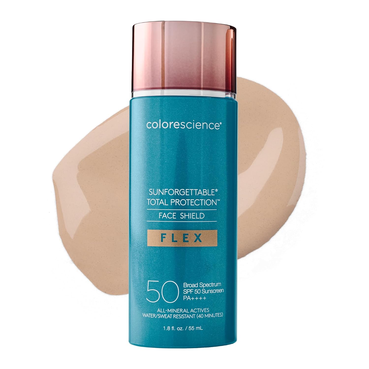 Colorescience FLEX Tinted Mineral Sunscreen SPF 50. Tone-Adapting Buildable Coverage with Zinc Oxide. Environmental Defense Against Blue Light & Pollution. For All Skin Tones. 1.8 fl. oz.. Light : Beauty & Personal Care - 我的商店
