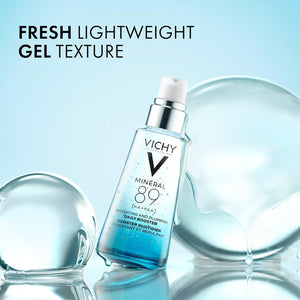 Vichy Mineral 89 Booster. Pure Hyaluronic Acid Serum for Face with Polyglutamic Acid for Skin Barrier Repair. Plumps & Hydrates. Lightweight Hydrating Serum. Oil-Free. Non-Sticky. 1.01 Fl Oz : Beauty & Personal Care - 我的商店